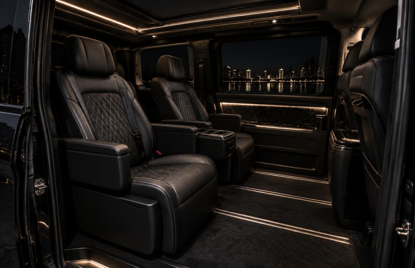 Le transport qui accompagne votre image professionnelle — Elite Van Service